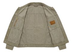 Men’s Denim Jacket – Beige