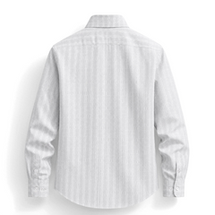 Ivory Wave Printed Business Shirt