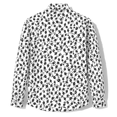 Noir Vine Printed Business Shirt