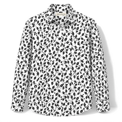 Noir Vine Printed Business Shirt