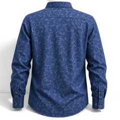 Sapphire Vine Printed Business Shirt