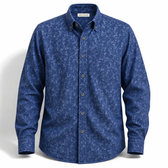 Sapphire Vine Printed Business Shirt