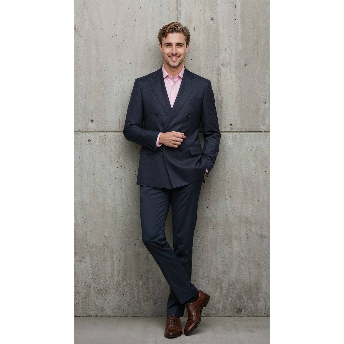 Personalized Men’s Suit with Jacket & Matching Trousers